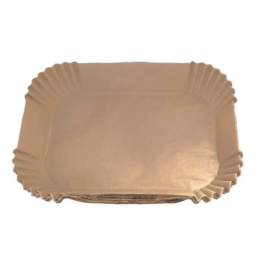Foremki papierowe do Air Fryera - 16 x 20 x 4,5 cm, 100 szt.