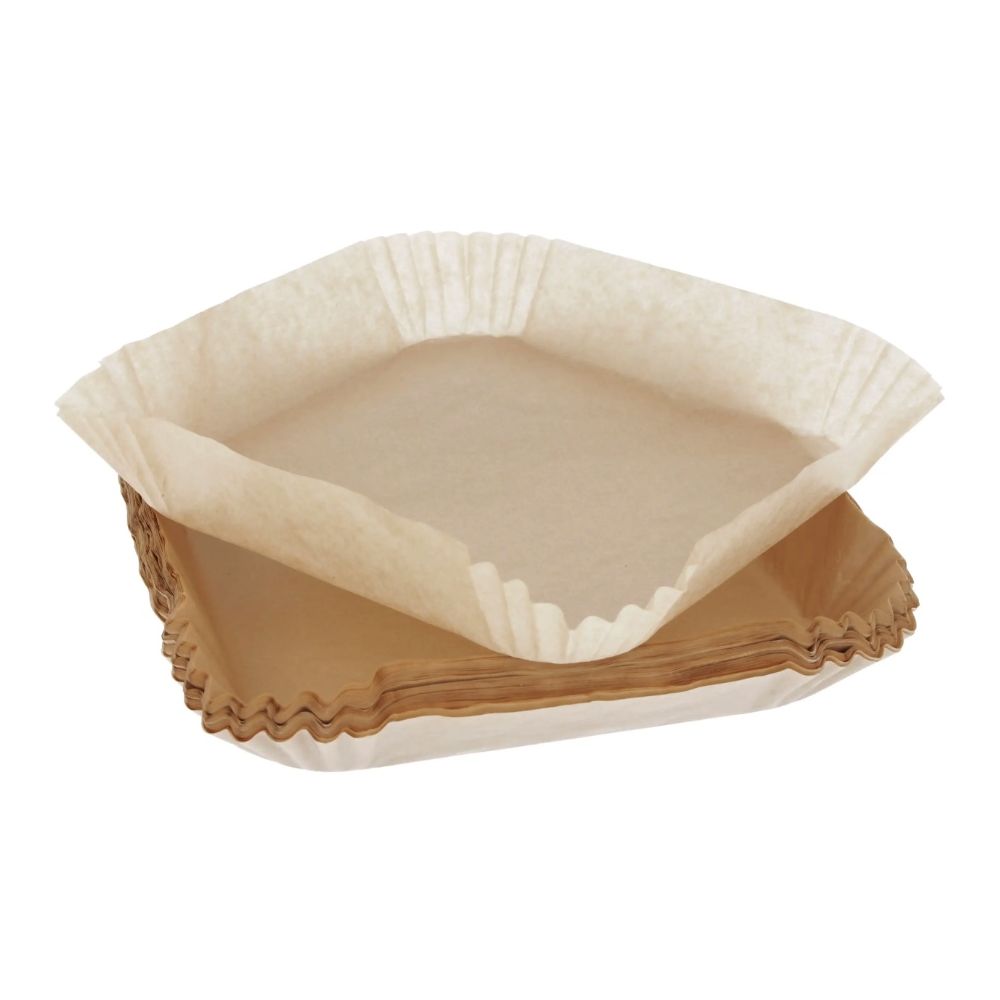 Foremki papierowe do Air Fryera - 16 x 20 x 4,5 cm, 100 szt.