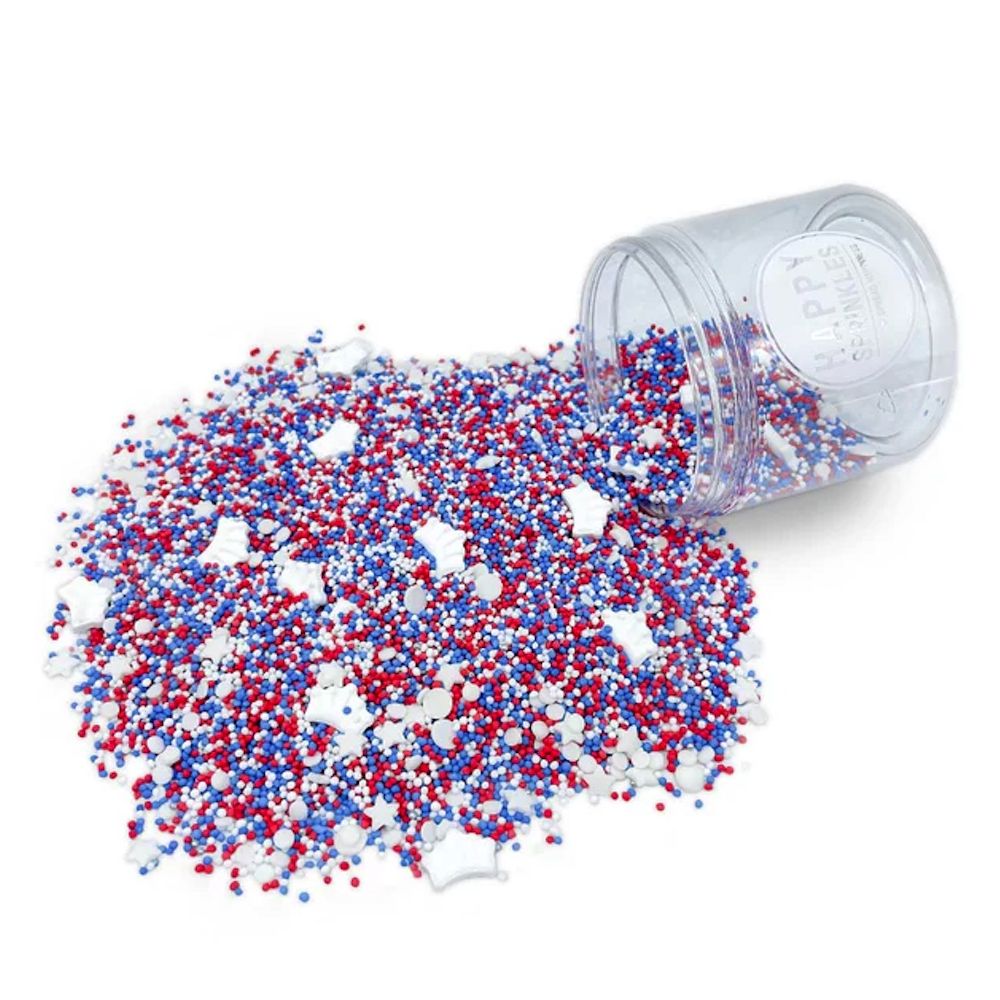 Sugar sprinkles Royal Bash - Happy Sprinkles - 90 g