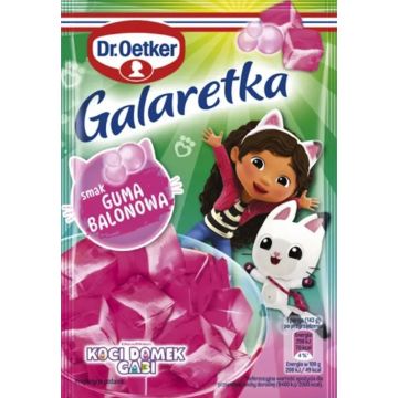Galaretka Guma Balonowa Koci Domek Gabi - Dr. Oetker - 72 g