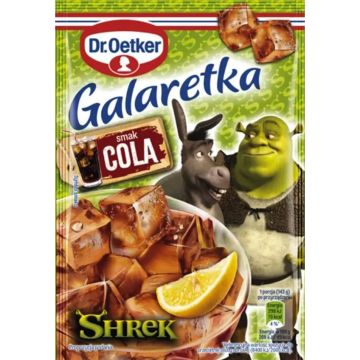 Jelly Shrek Cola - Dr. Oetker - 72 g
