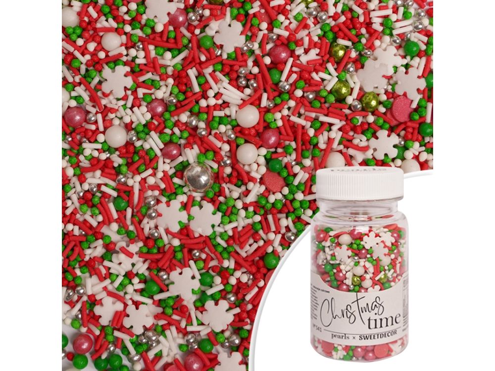 Posypka cukrowa - Christmas time, 70 g