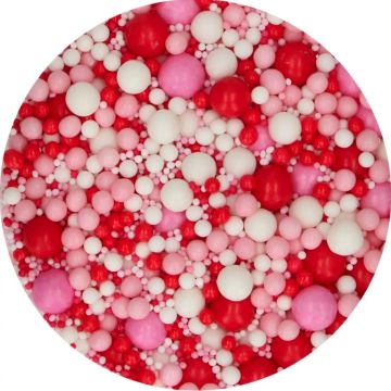 Soft Pearls sugar sprinkles - FunCakes - Crazy in Love, 80 g