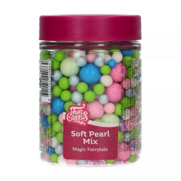 Soft Pearls sugar sprinkles - FunCakes - Magic Fairytale, 80 g