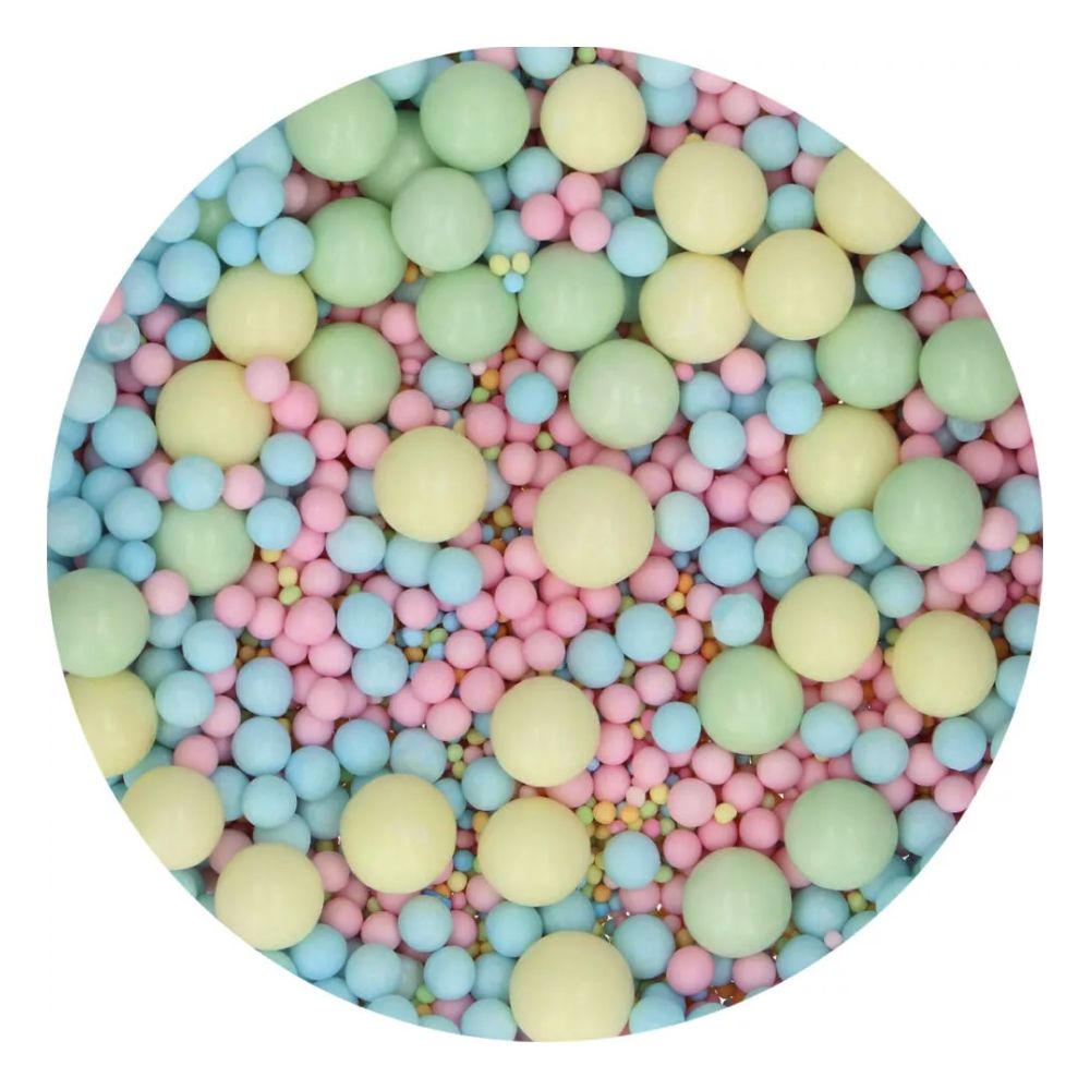Posypka cukrowa Soft Pearls - FunCakes - Pastel Perfect, 80 g