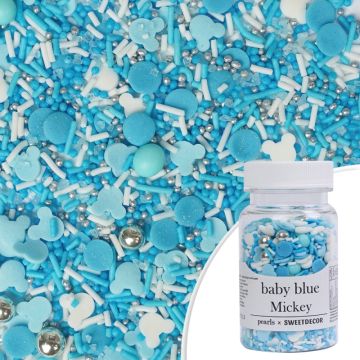 Sugar sprinkles - Mickey Mouse, blue, 70 g