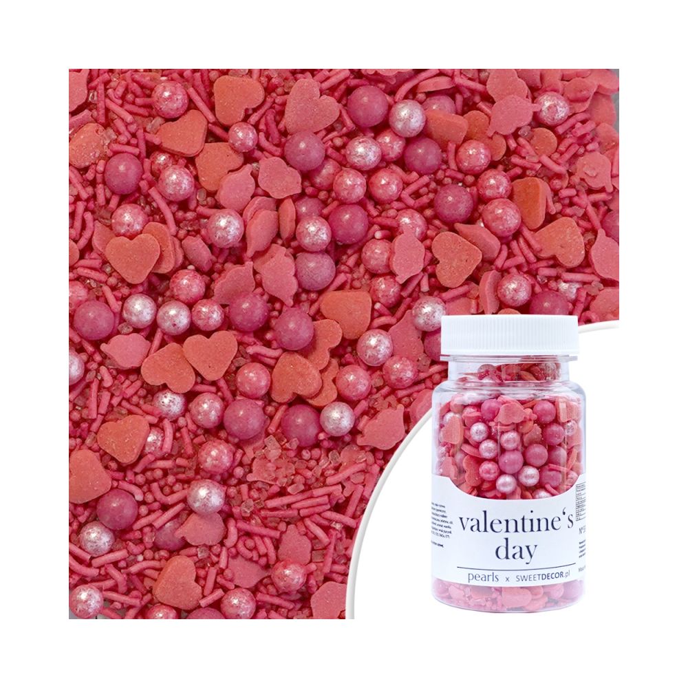 Posypka cukrowa - Valentine's Day, 70 g