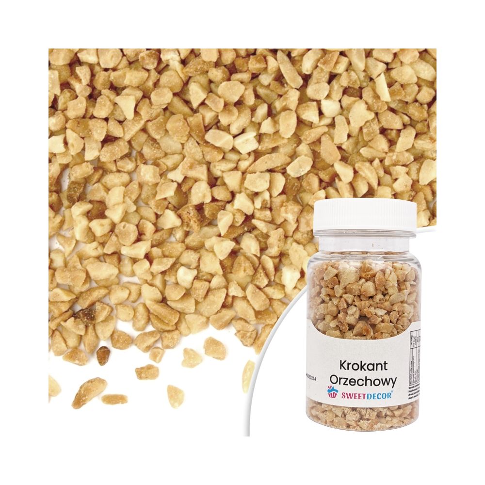 Posypka - krokant orzechowy, 50 g