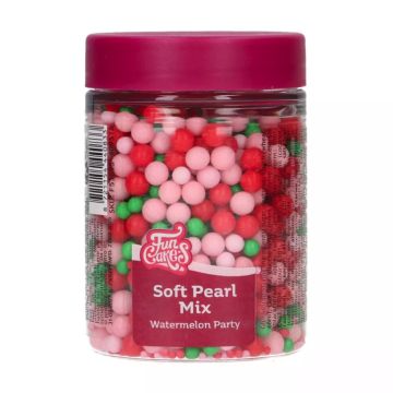 Posypka cukrowa Soft Pearls - FunCakes - Watercolor Party, 80 g