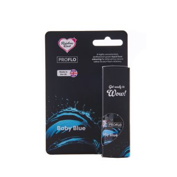 Barwnik spożywczy w płynie ProFlo - Rainbow Dust - Baby Blue, 19 g