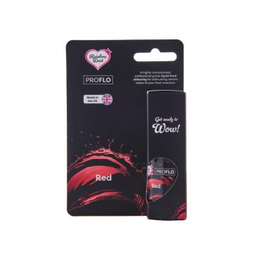 Liquid food colouring ProFlo - Rainbow Dust - Red, 19 g