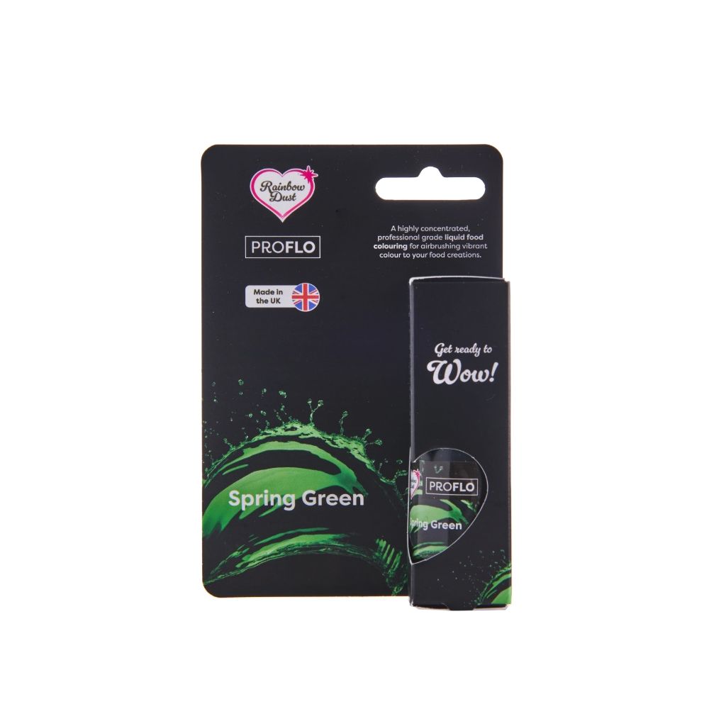 Liquid food colouring ProFlo - Rainbow Dust - Green, 19 g
