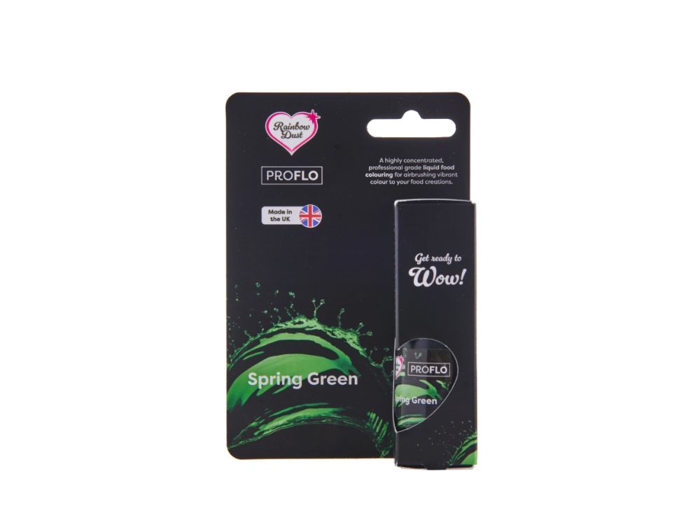 Liquid food colouring ProFlo - Rainbow Dust - Green, 19 g