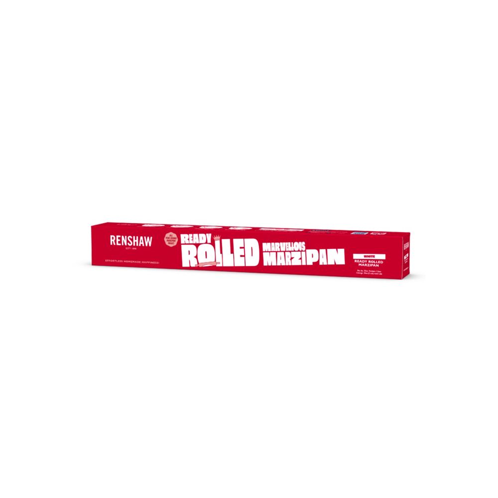 Ready rolled marvelous marzipan - Renshaw - white, 400 g