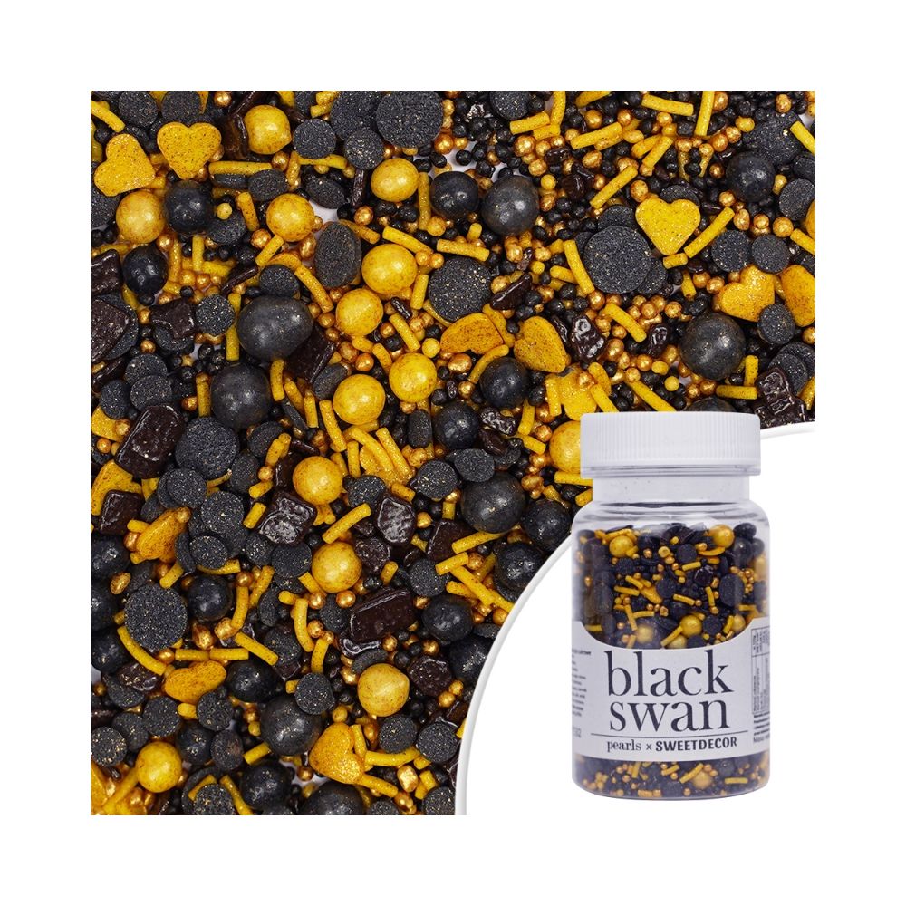 Posypka cukrowa - Black Swan, 70 g