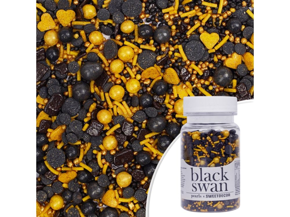 Posypka cukrowa - Black Swan, 70 g