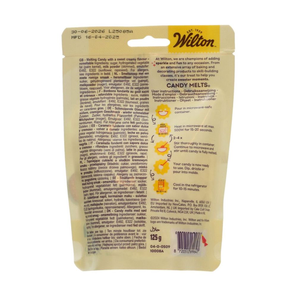 Candy Melts - Wilton - White, 125 g