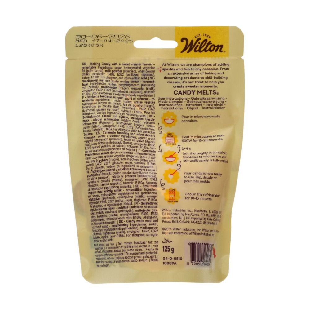 Candy Melts - Wilton - yellow, 125 g