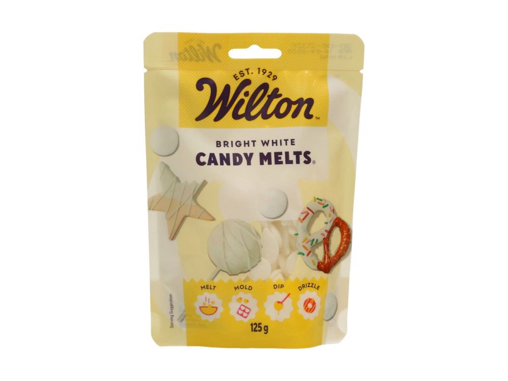 Candy Melts - Wilton - Brignt White, 125 g