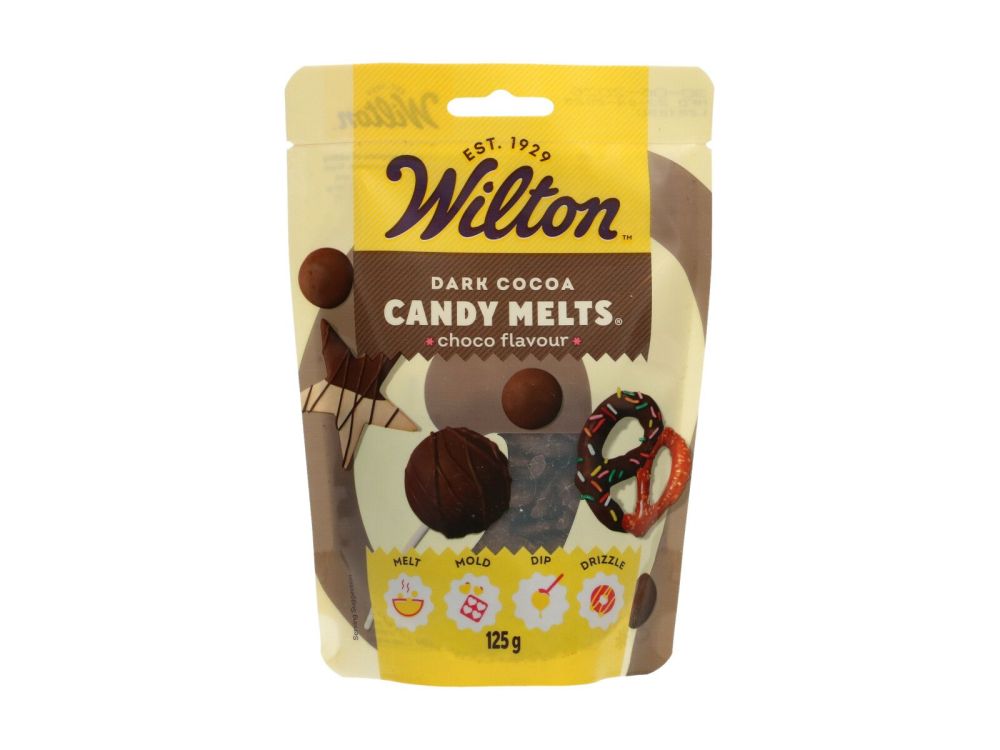 Pastylki Candy Melts - Wilton - ciemnobrązowe, 125 g
