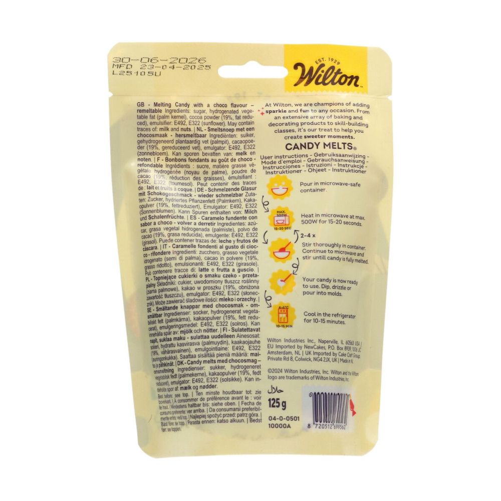 Candy Melts - Wilton - Dark Cacao, 125 g