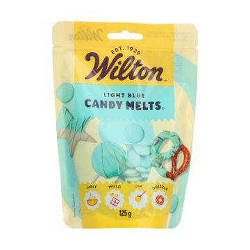 Pastylki Candy Melts - Wilton - jasnoniebieskie, 125 g