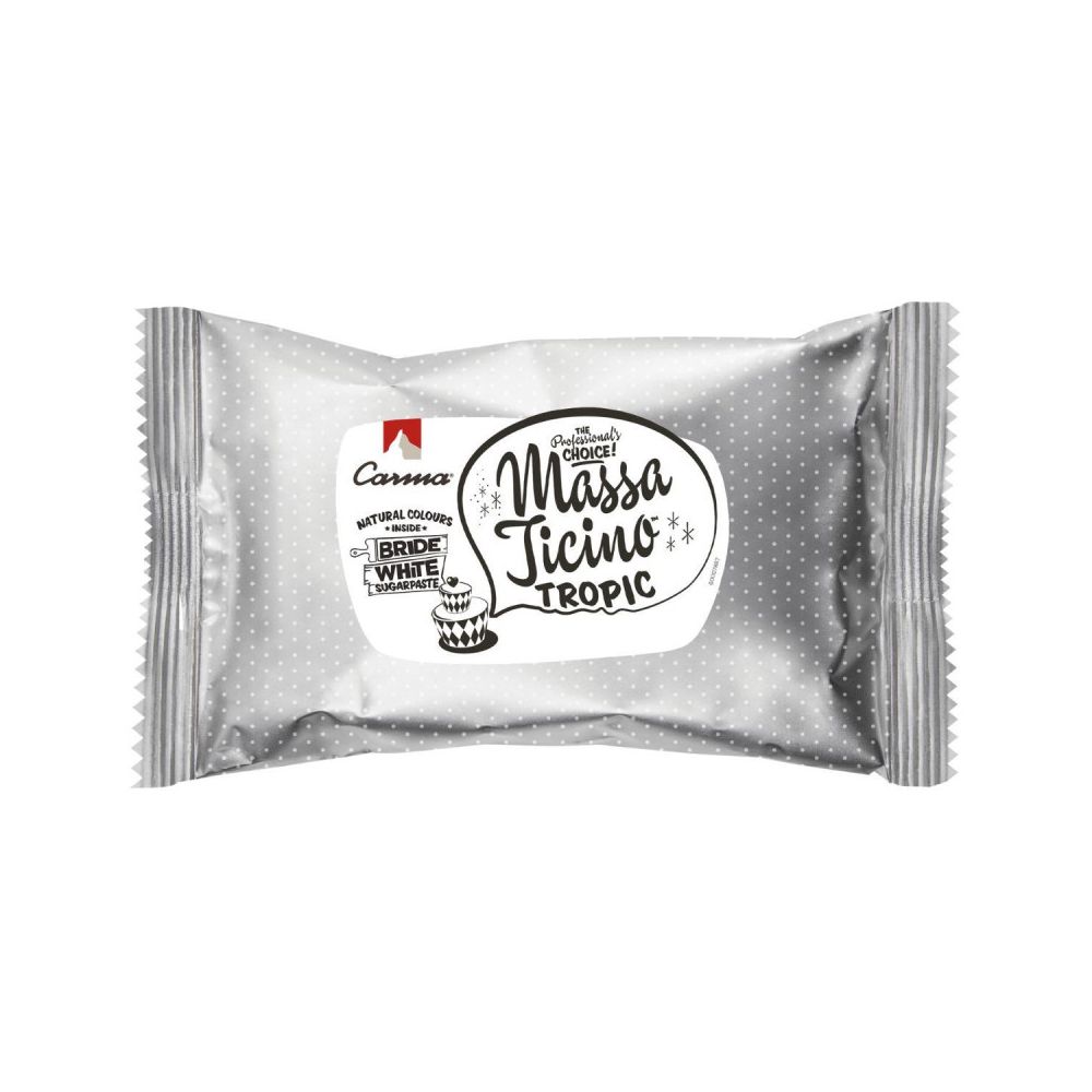 Sugar paste Massa Ticino - Mona Lisa - White, 1 kg
