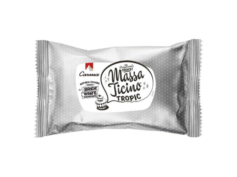 Sugar paste Massa Ticino - Mona Lisa - White, 1 kg