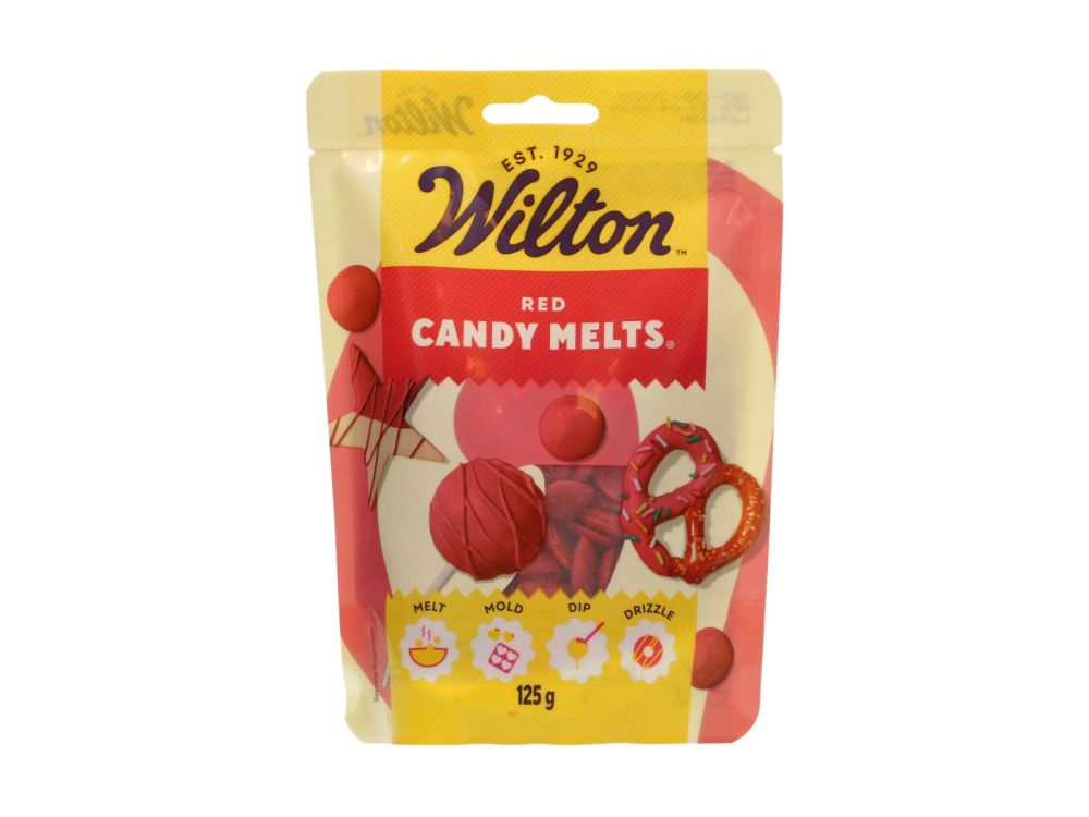 Pastylki Candy Melts - Wilton - czerwone, 125 g