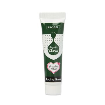 Food Dye Gel, ProGel in Tube - Rainbow Dust - Racing Green, 25 g