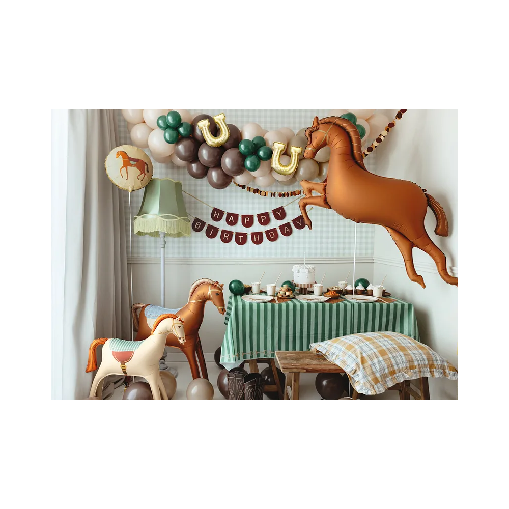 Foil balloon Horse - PartyDeco - 86,5 x 73 cm