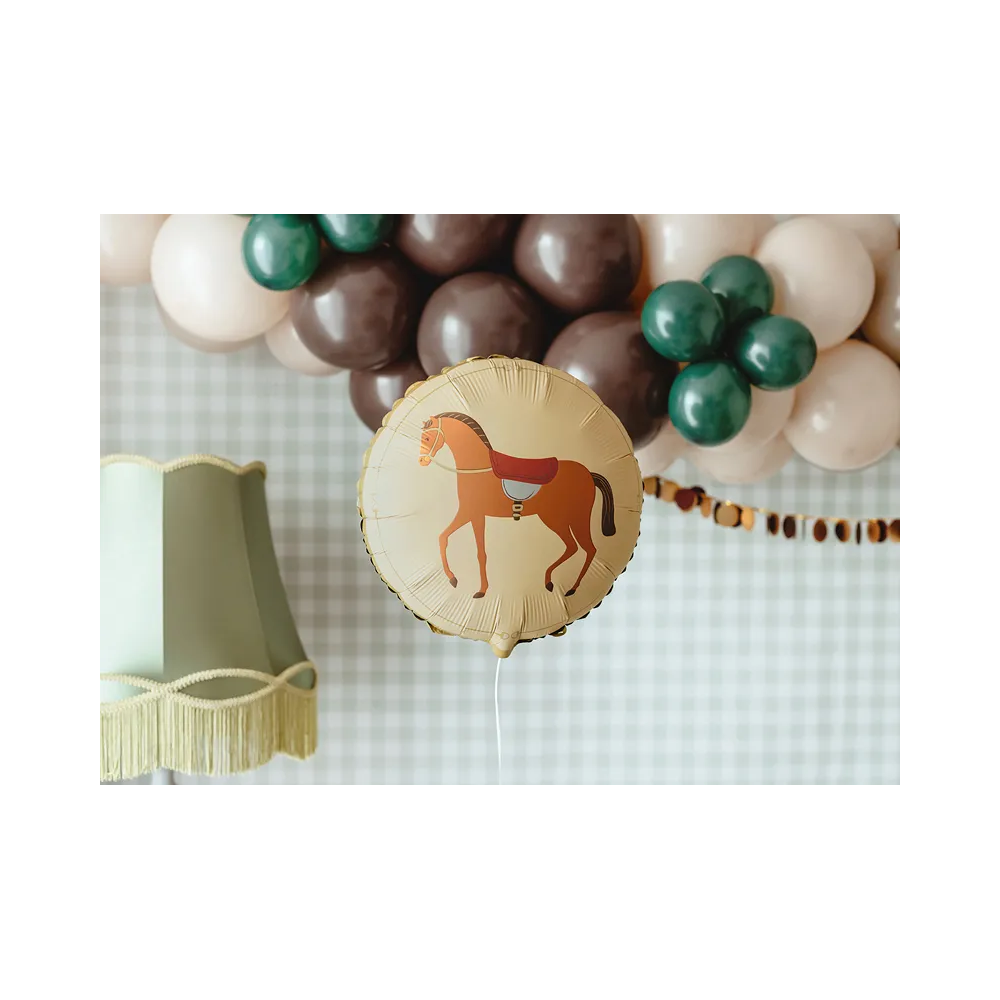 Foil balloon Horse - PartyDeco - 45 cm