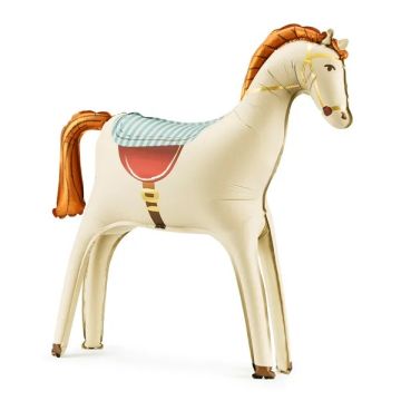 Foil balloon Horse - PartyDeco - 86,5 x 73 cm