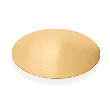 StyroCake thick cake base - golden, 32 cm