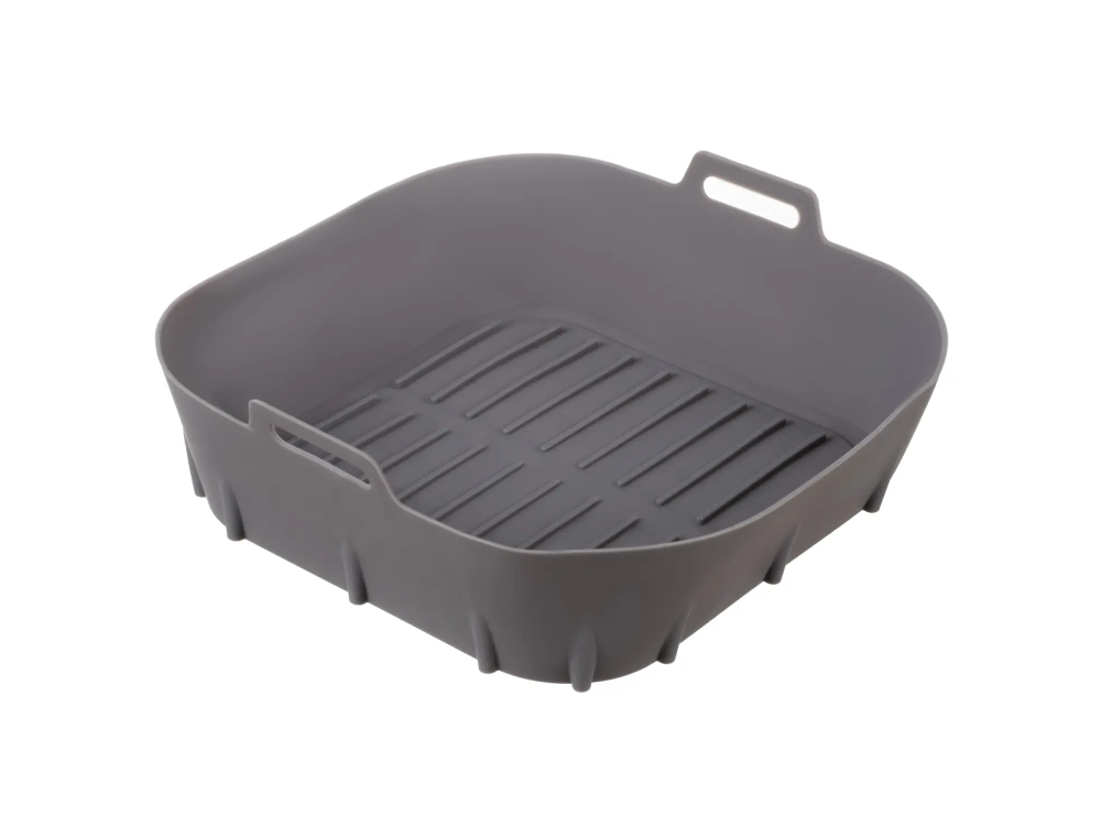Silicone air fyer basket - square, 20,5 cm