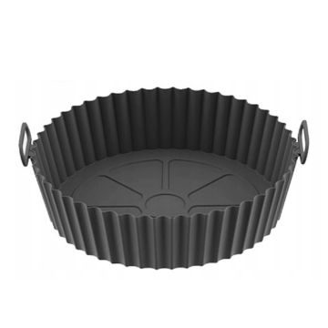 Silicone airfyer basket - round, 20 cm