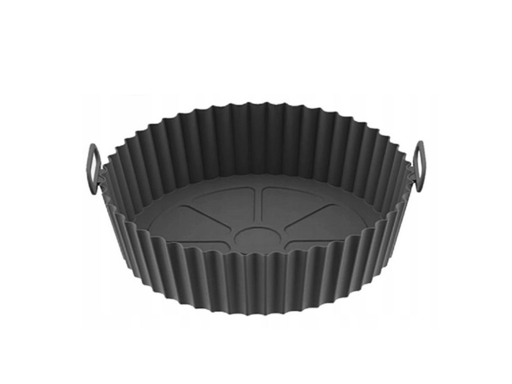 Silicone air fyer basket - round, 20 cm