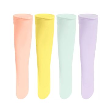 Silicone ice cream molds - pastel mix, 4 pcs
