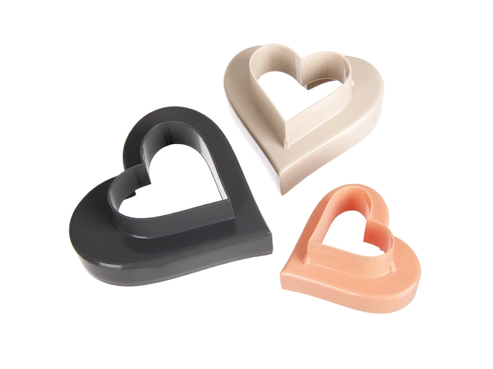 Cookie cutters - Orion - hearts, 3 pcs