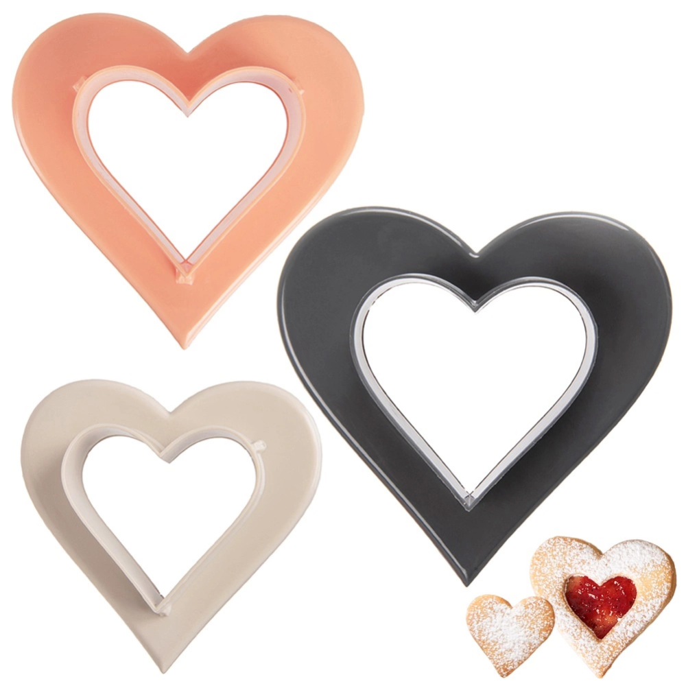 Cookie cutters - Orion - hearts, 3 pcs