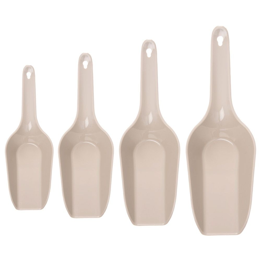 Scoop set - Orion - beige, 4 pcs