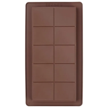 Silicone chocolate bar mold - Dubai Style, 25 x 13,5 x 2 cm