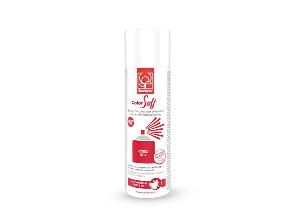 Velvet spray ColorSoft - Modecor - Rosso, 250 ml