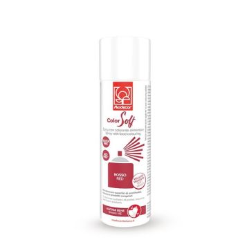 Velvet spray ColorSoft - Modecor - Rosso AF, 250 ml