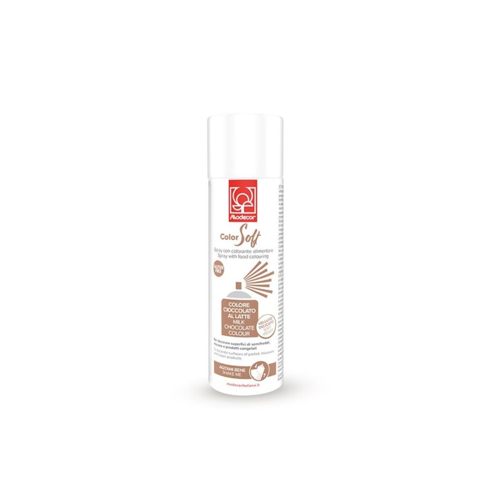Zamsz w sprayu ColorSoft - Modecor - Cioccolato al Latte, 250 ml