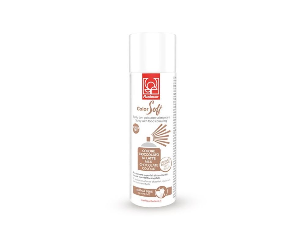Velvet spray ColorSoft - Modecor - Milk Chocolate, 250 ml