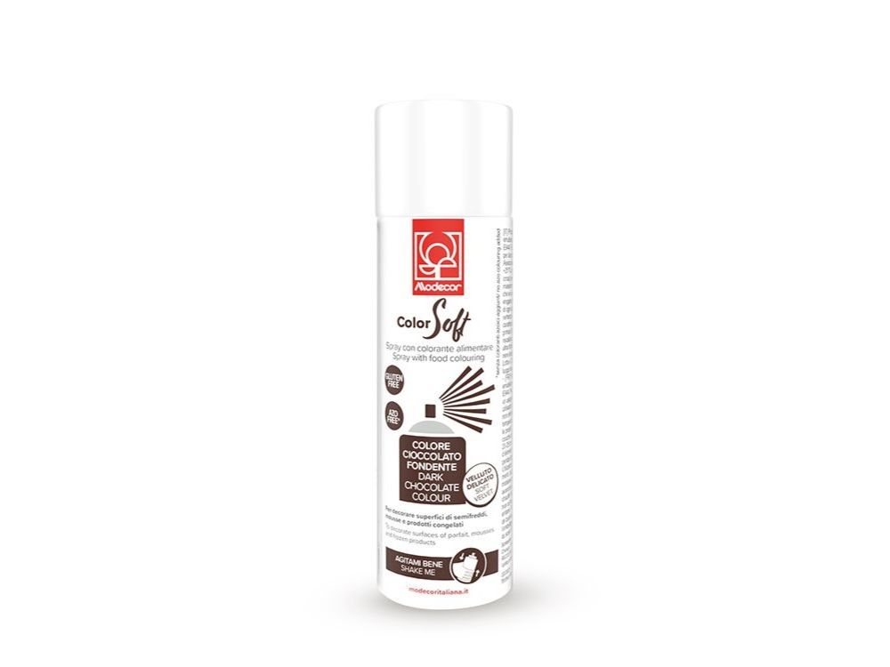 Zamsz w sprayu ColorSoft - Modecor - Cioccolato Fondente, 250 ml