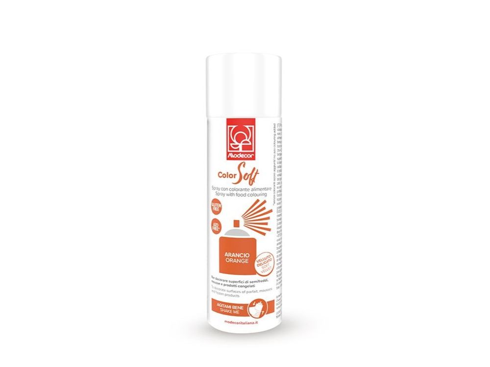 Zamsz w sprayu ColorSoft - Modecor - Arancio, 250 ml