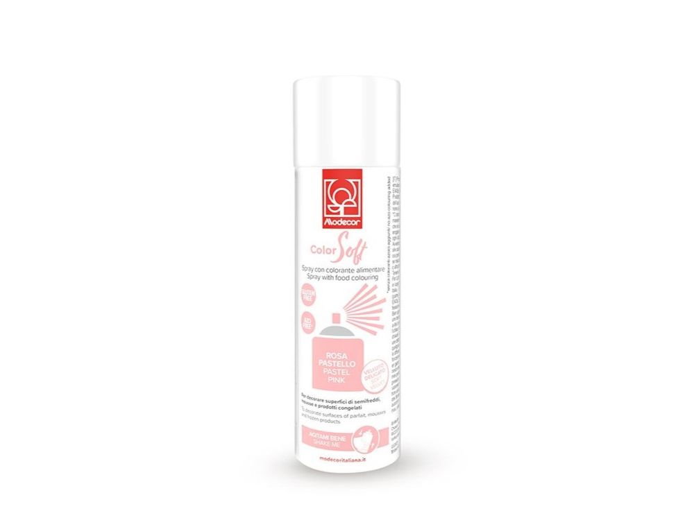 Zamsz w sprayu ColorSoft - Modecor - Rosa Pastello, 250 ml