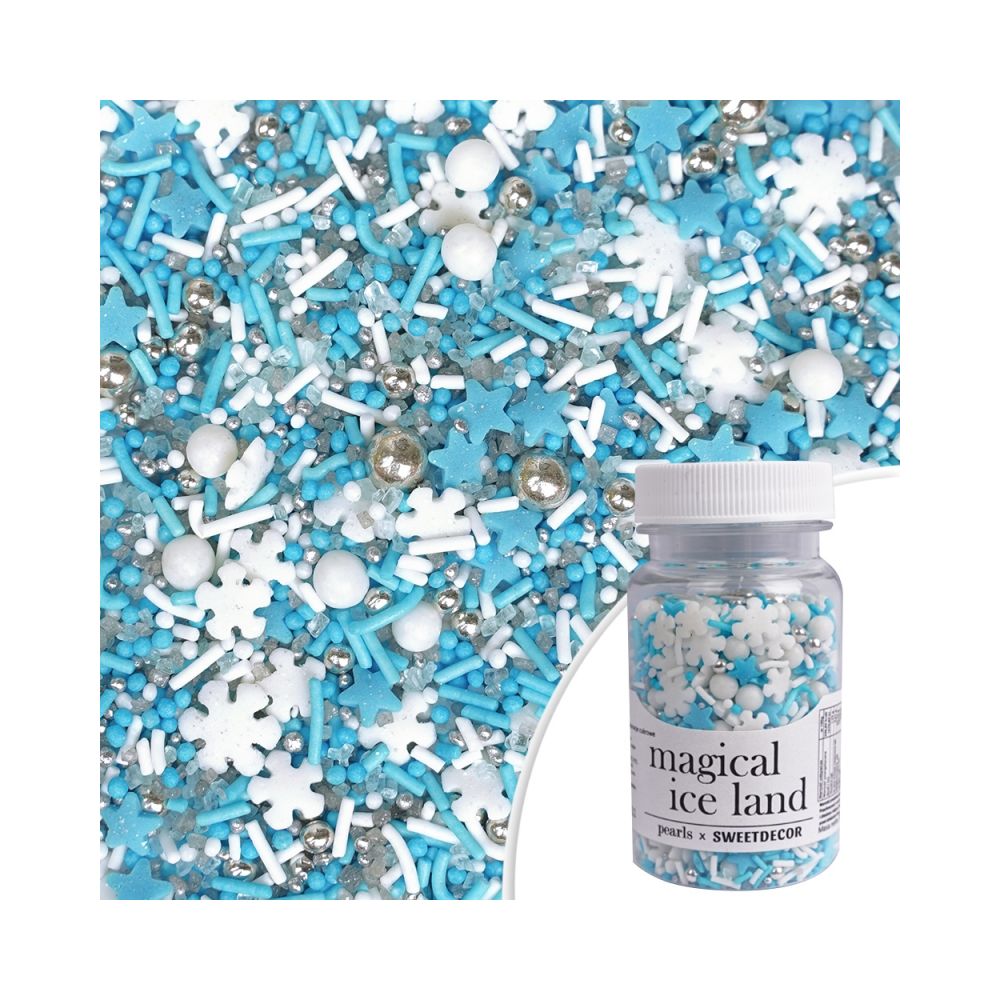 Posypka cukrowa - Magical Ice Land, 70 g